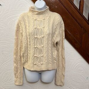 parisian collection handcrafted with love sweater size M/L